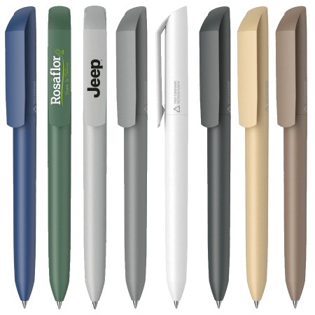 FLOW PURE F2P MATT RE gerecyclede balpen Maxema bedrukken met logo