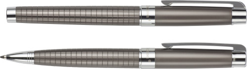 Metal Charles Dickens® schrijfset Alan bedrukken met logo