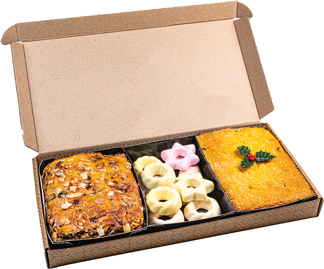 Brievenbus Kerst Combinatiepakket bedrukken met logo