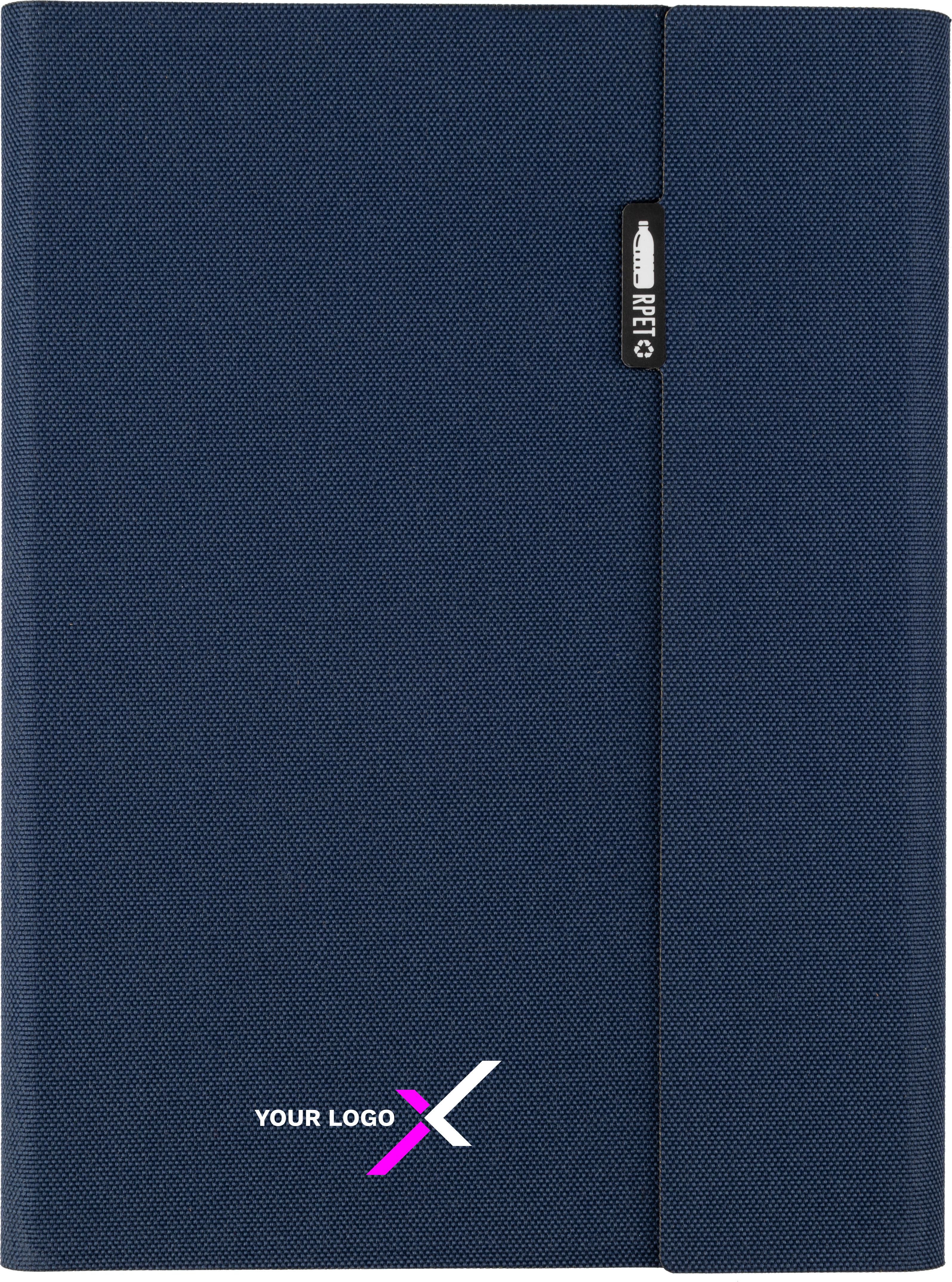 rPET map A5 Tamara bedrukken met logo