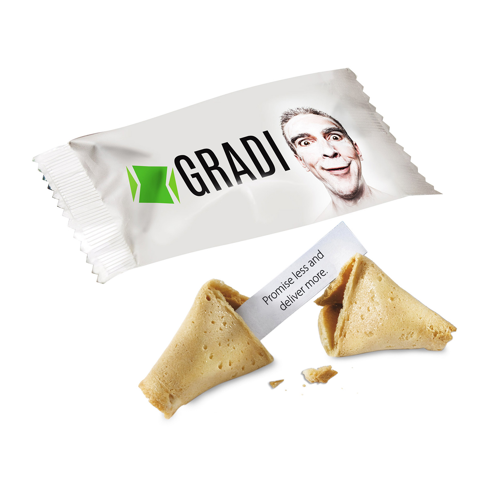 Fortune koekje  bedrukken met logo