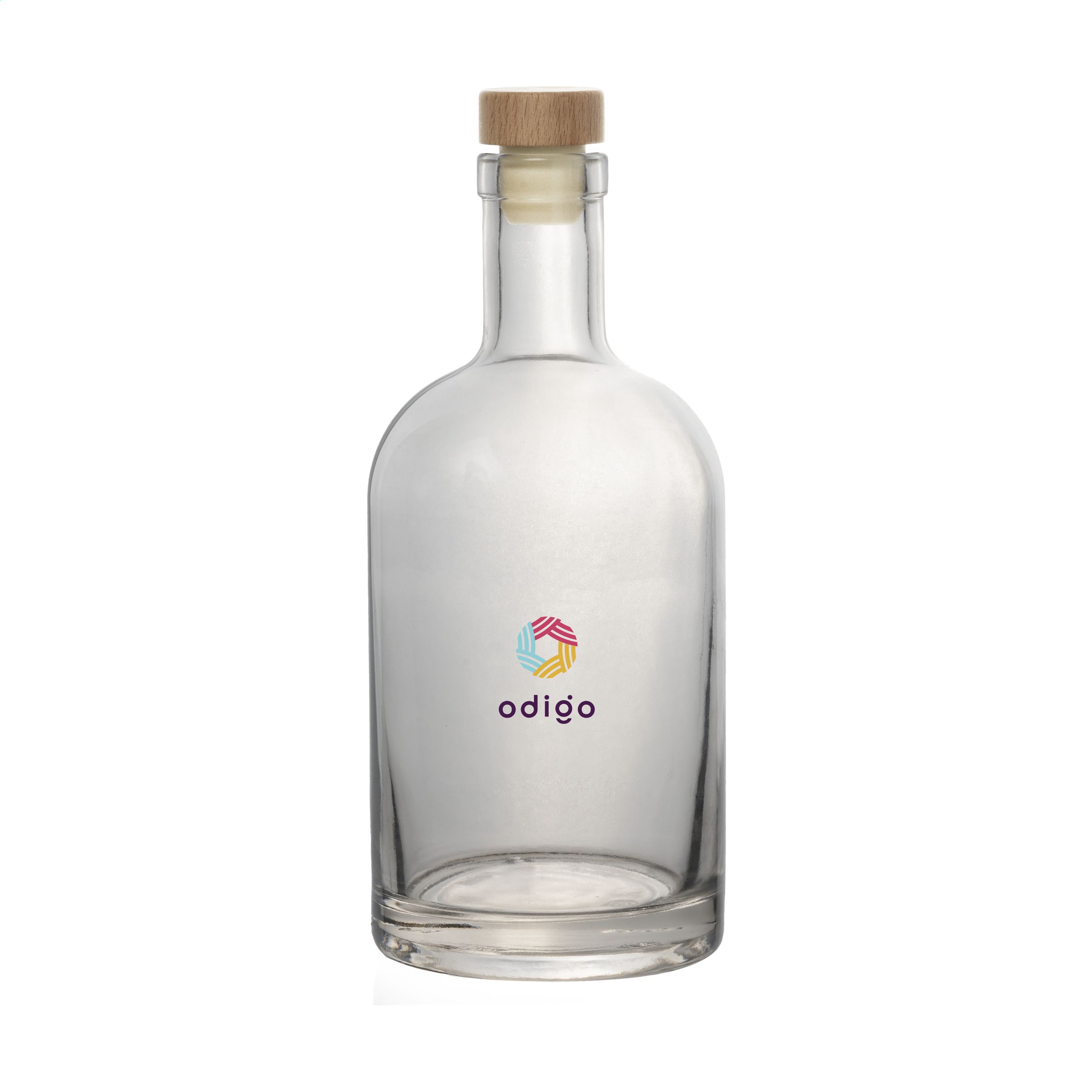 Helsinki Water Bottle Cork Cap 700 ml bedrukken met logo