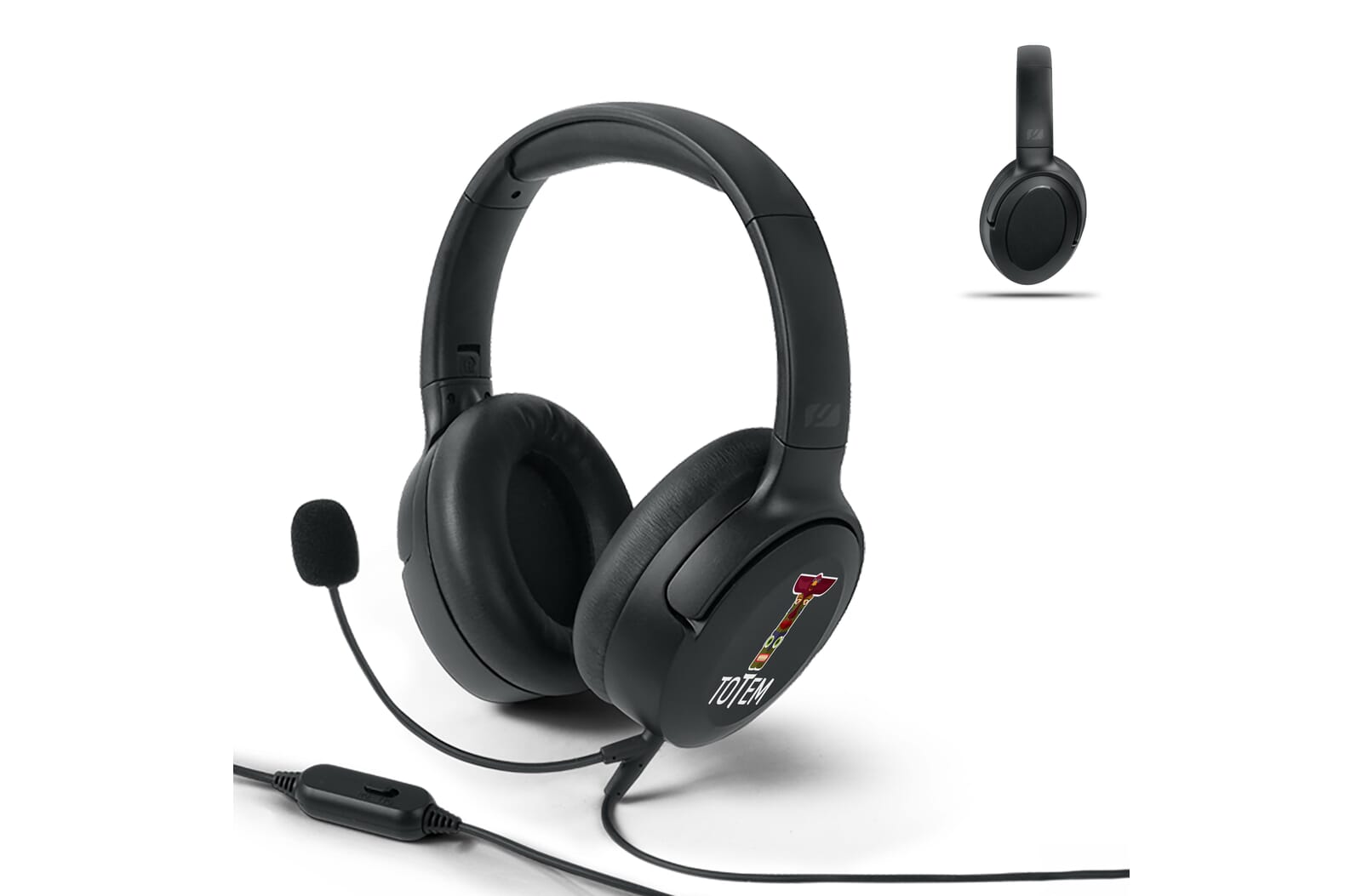 M-212 CH | Muse bedrade Koptelefoon met microfoon bedrukken met logo