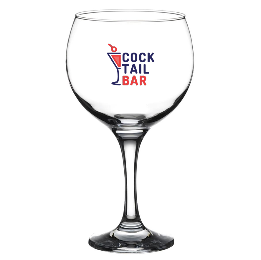 Gin Tonic Glas Bistro Cubata 63 cl. bedrukken met logo