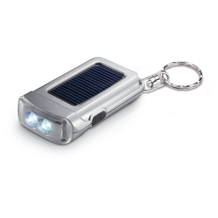 SolarKey sleutelhanger met zaklamp bedrukken met logo
