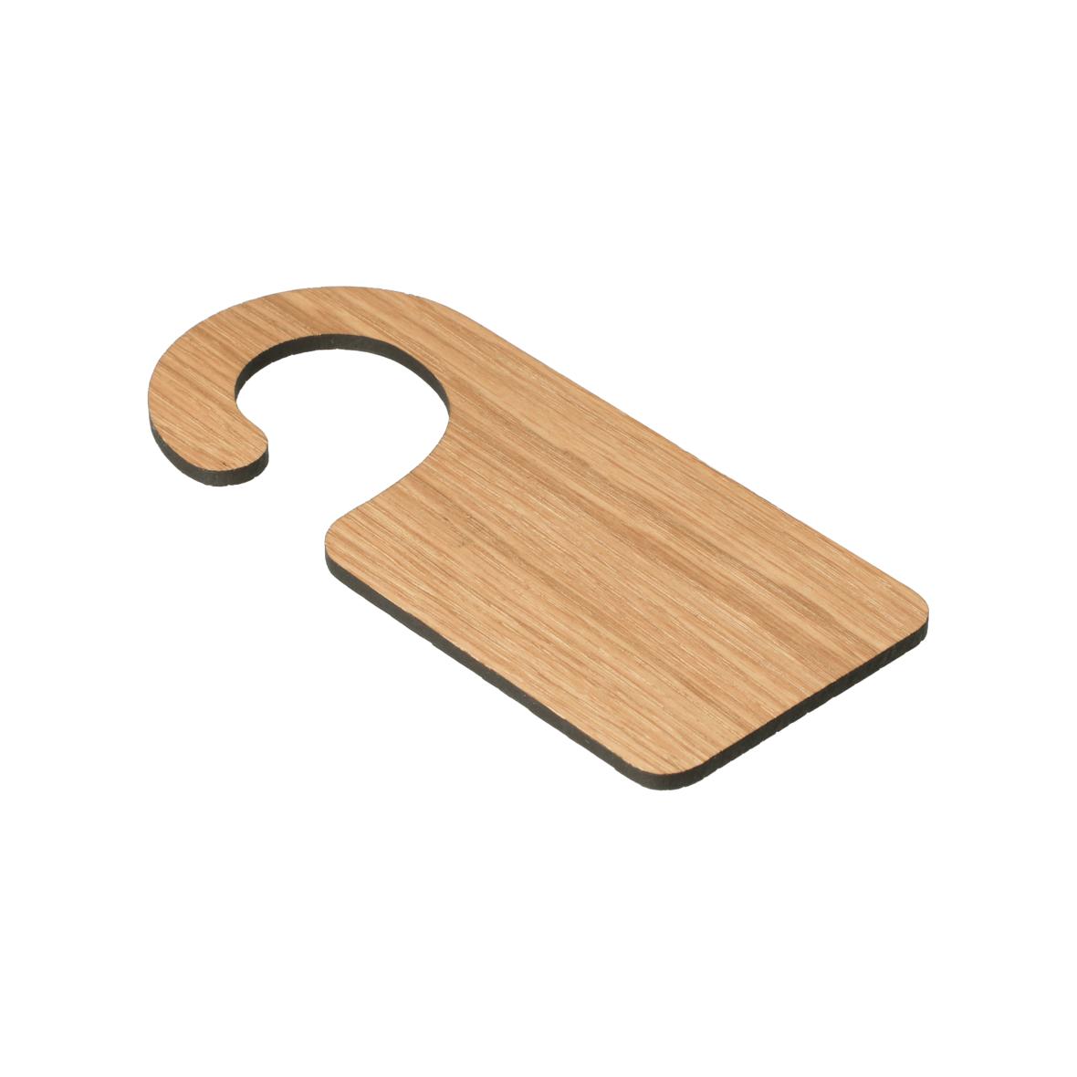 Deurbord "Woody" bedrukken met logo