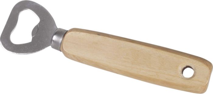 Houten flesopener Travis bedrukken met logo