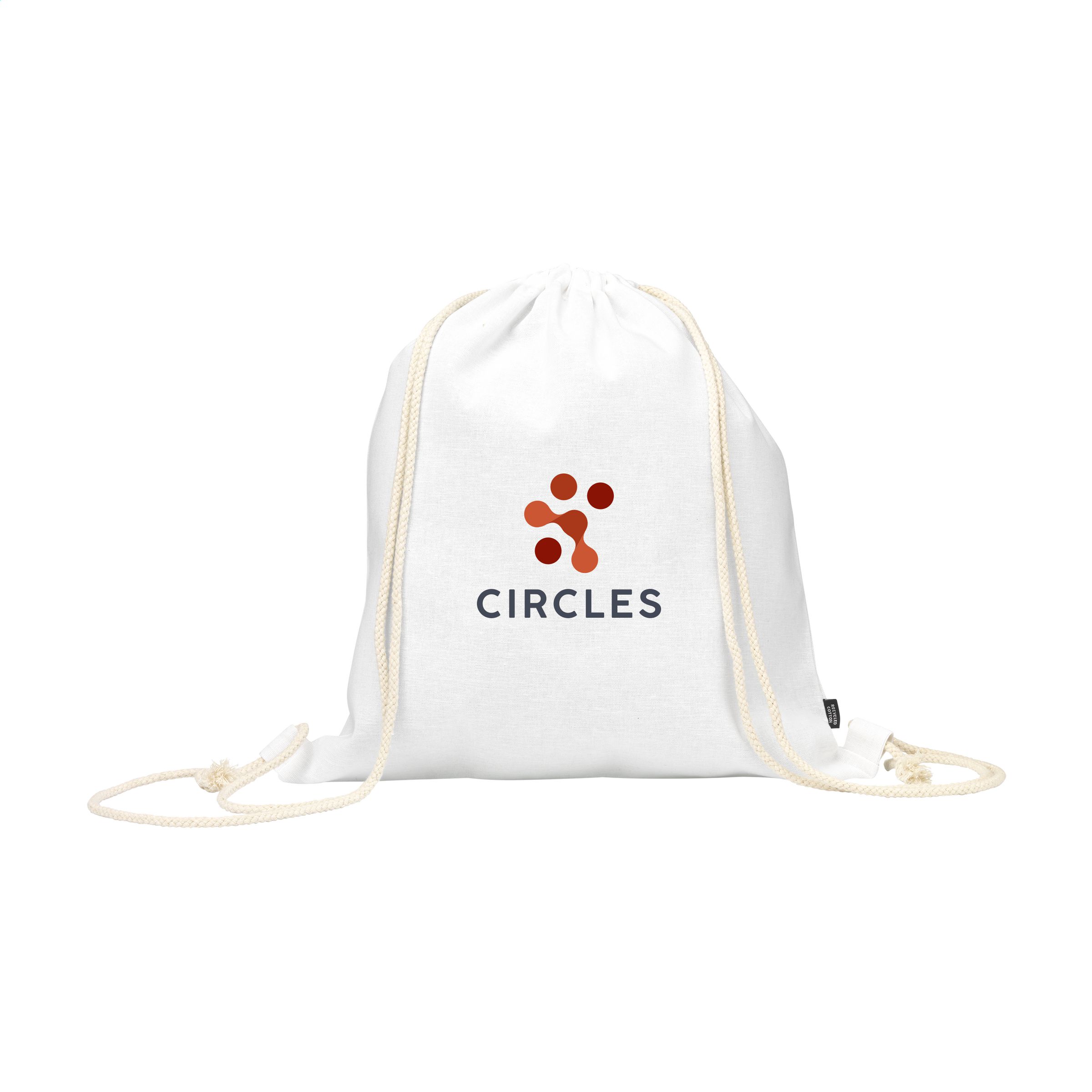 PromoColour GRS Recycled Cotton Backpack (150 g/m²) bedrukken met logo