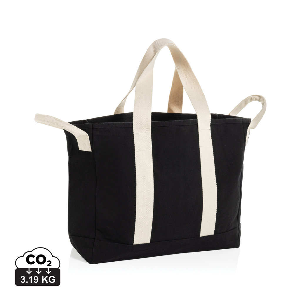 BEAU AWARE™ strandtas van 400gsm gerecycled canvas bedrukken met logo