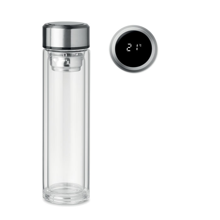 TempBottle drinkfles met thermometer bedrukken met logo