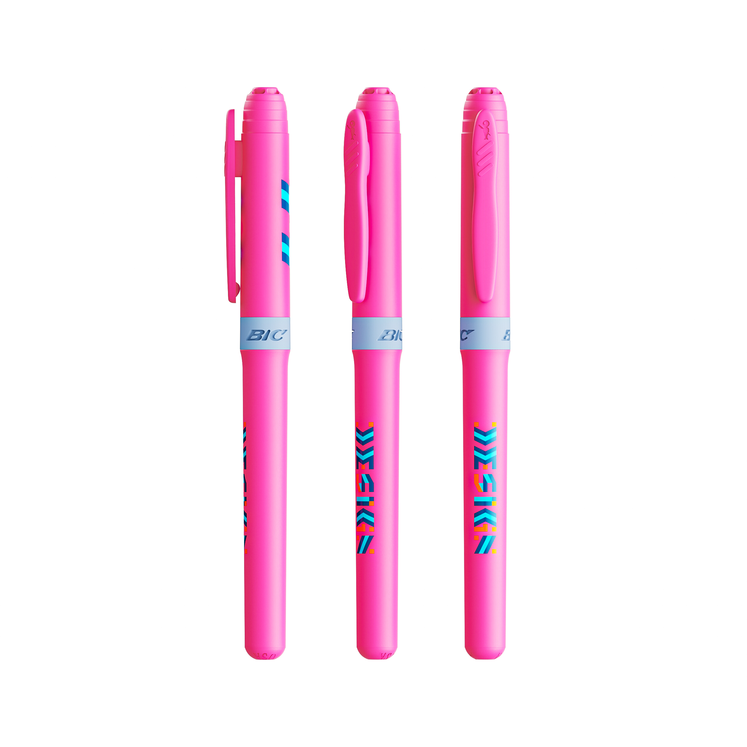 BIC® Brite Liner® Grip Markeerstift bedrukken met logo