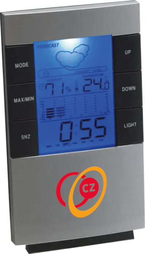 Lighthouse Kunststof weerstation  bedrukken met logo