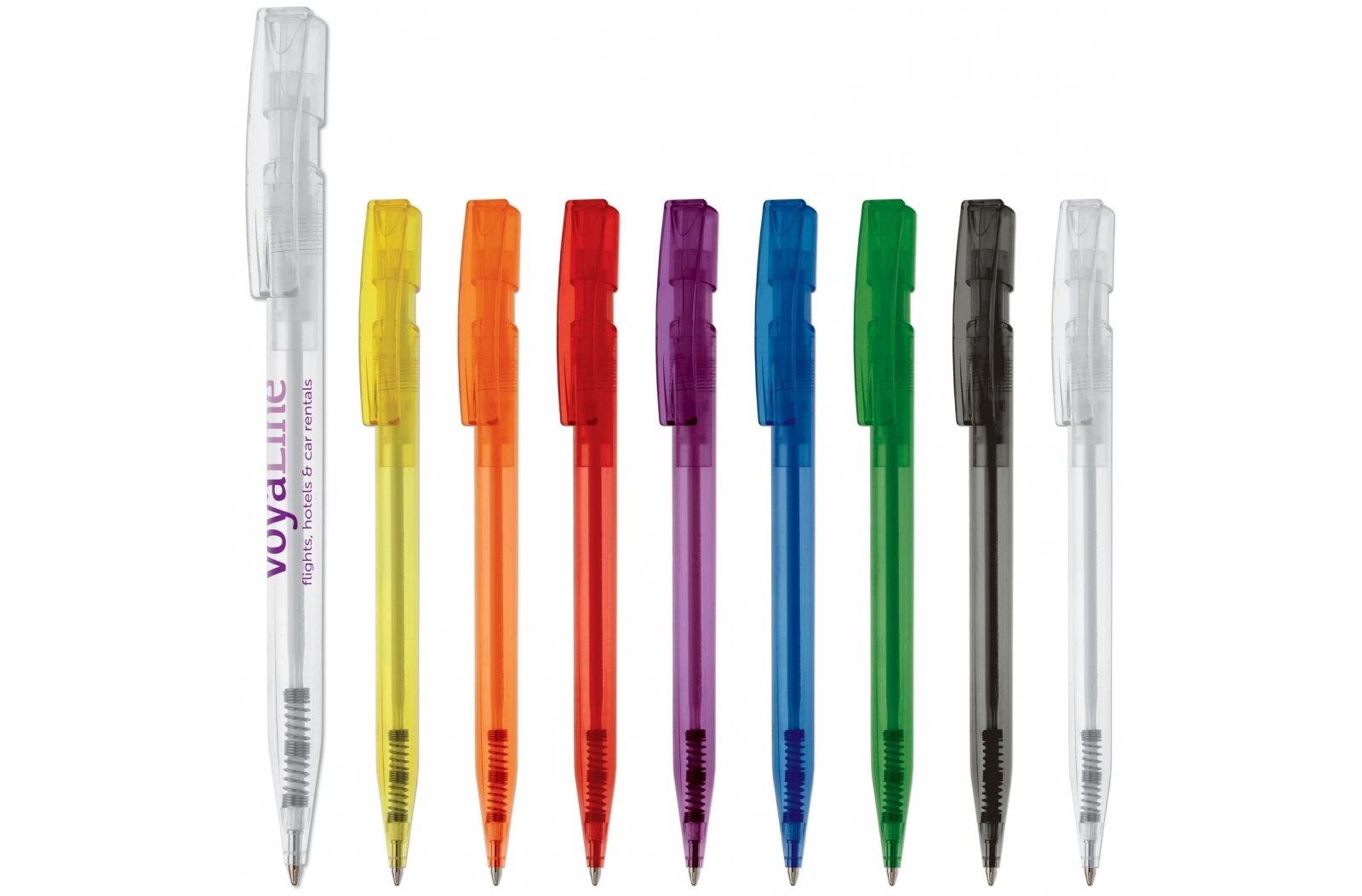 Balpen Woel transparant bedrukken met logo