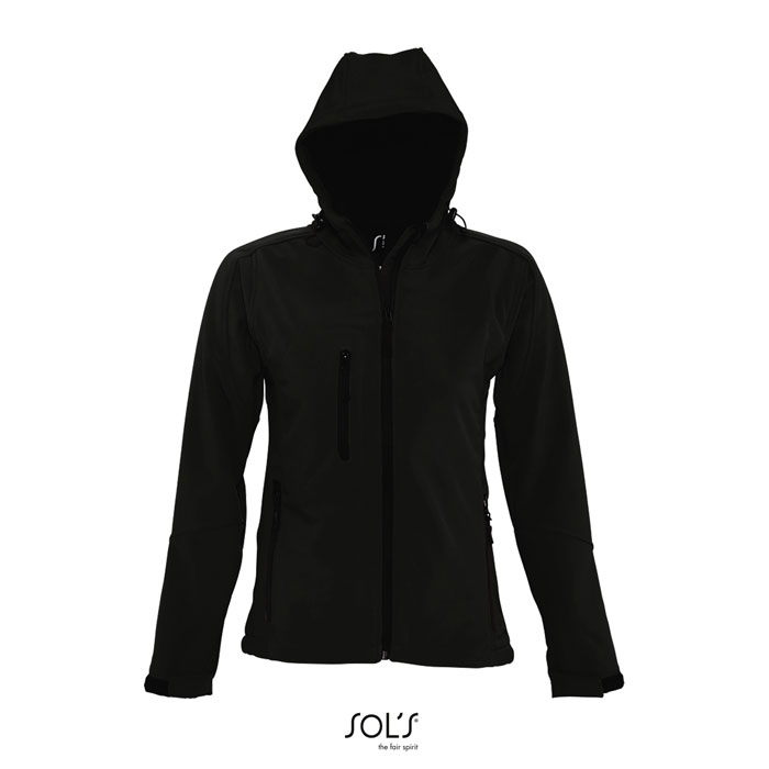 REPLAY Dames Softshell Jas (340g/m²) bedrukken met logo