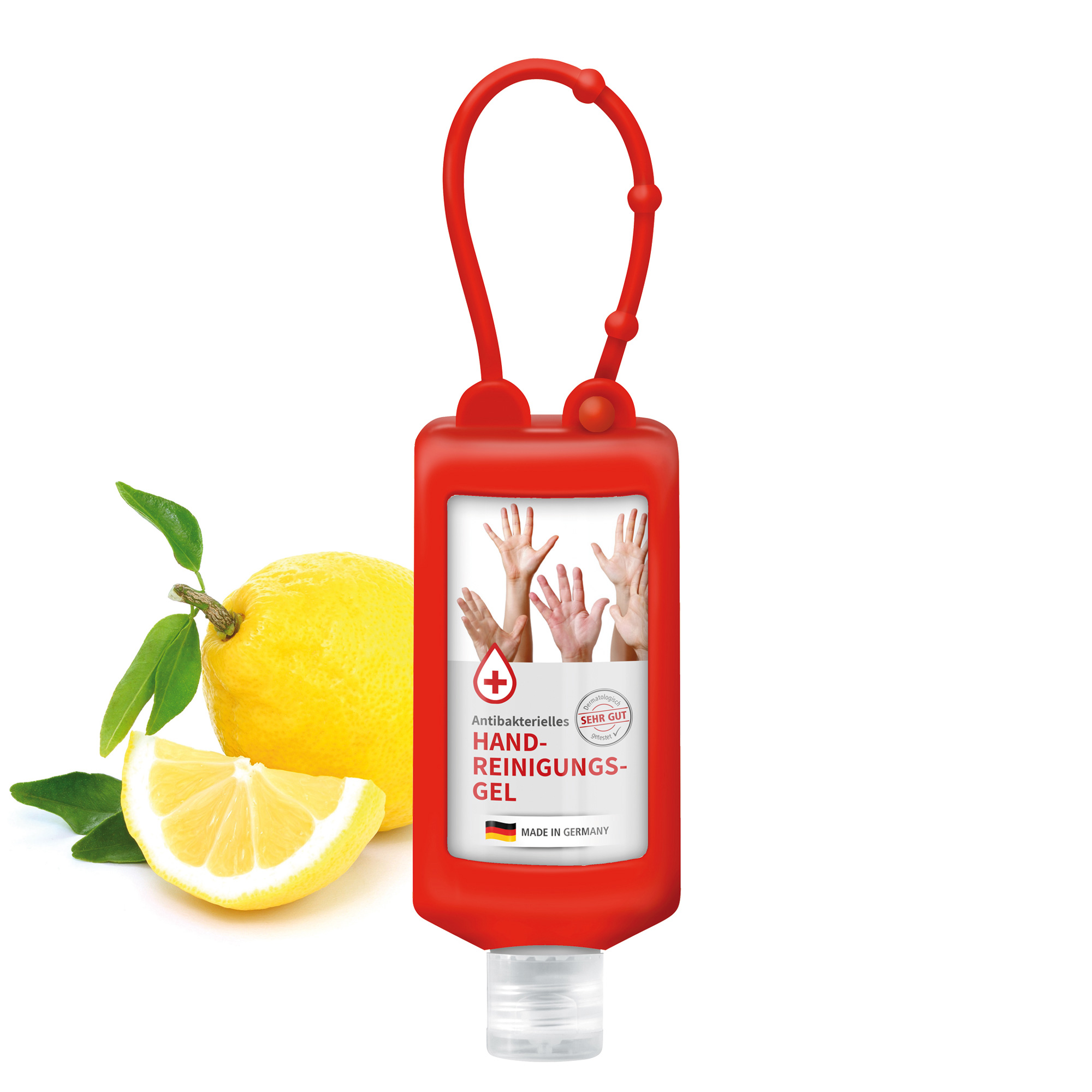 Handreinigingsgel Zuiver en schoon bedrukken met logo