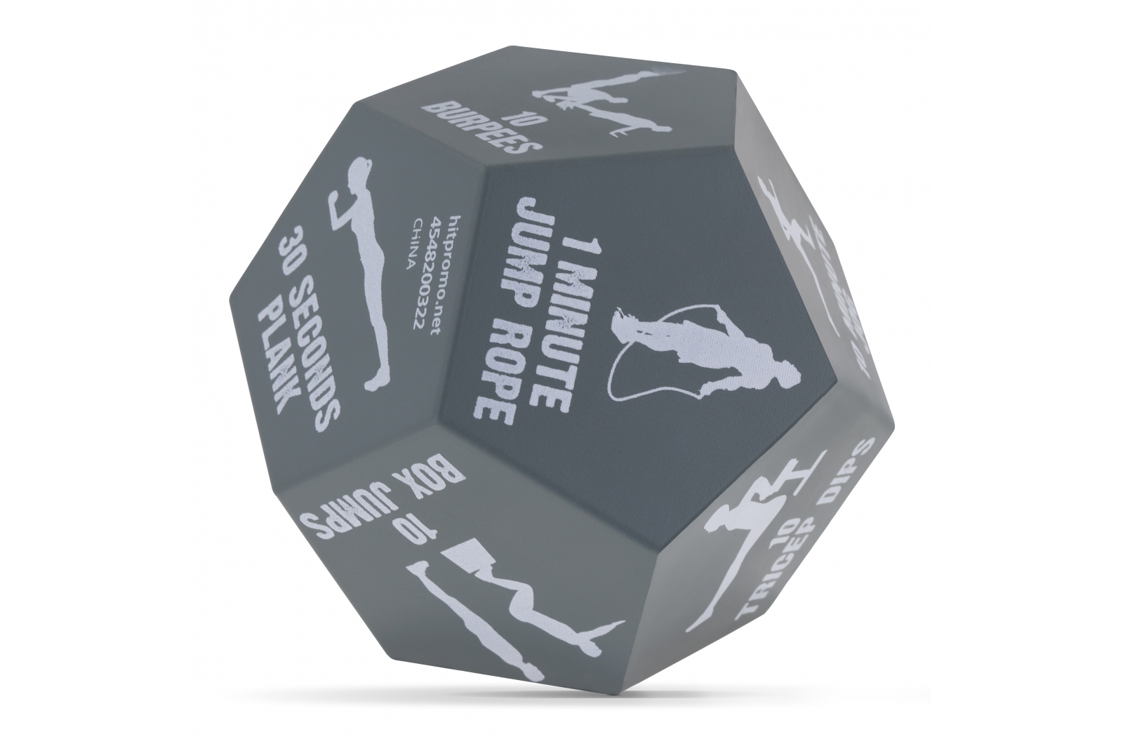 Fitness Dobbelsteen Toron bedrukken met logo