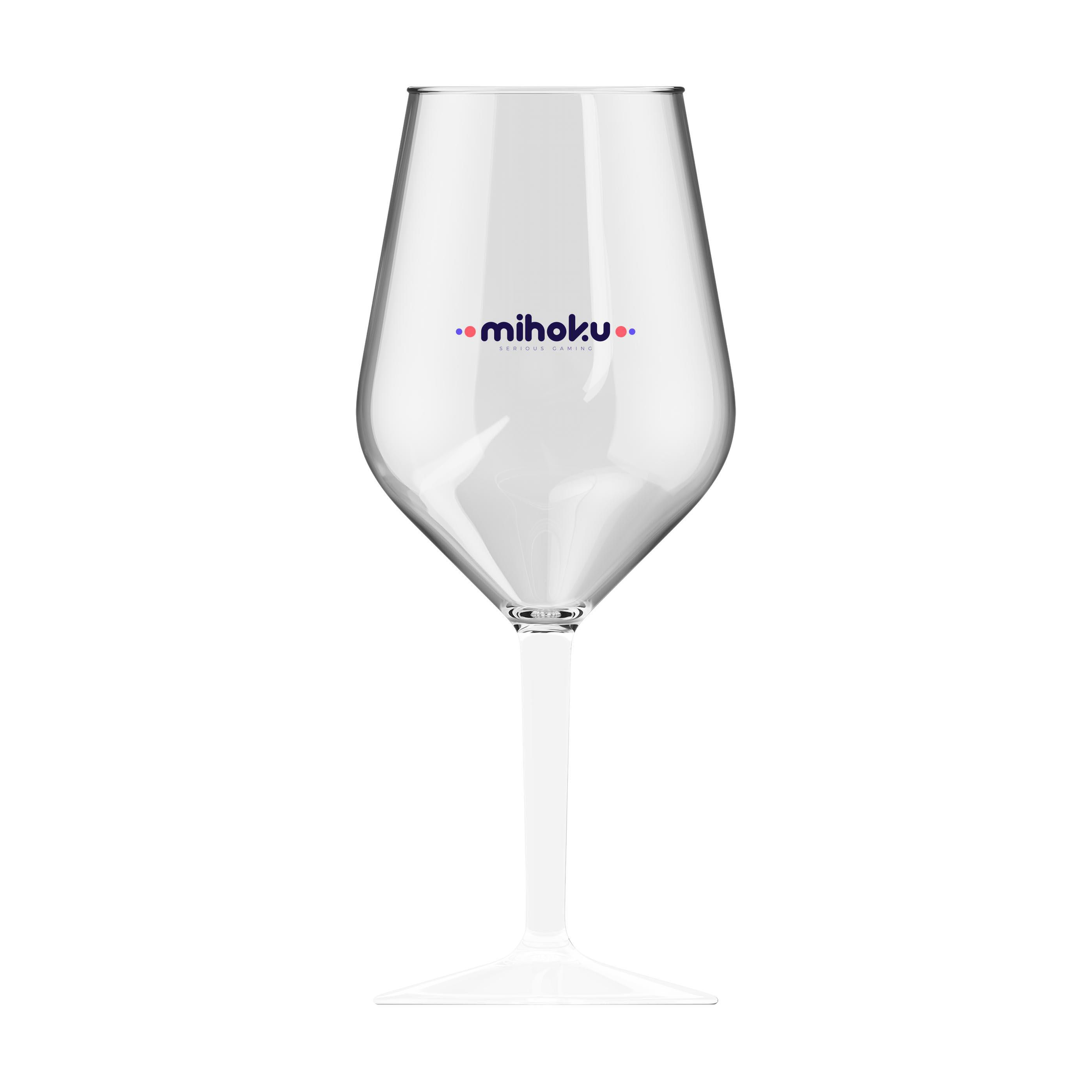 HappyGlass Lady Abigail Colour Wijnglas Tritan 470 ml bedrukken met logo