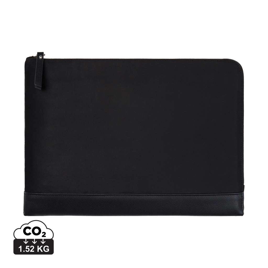 VINGA Marlow RCS recycled polyester 16" laptop sleeve bedrukken met logo