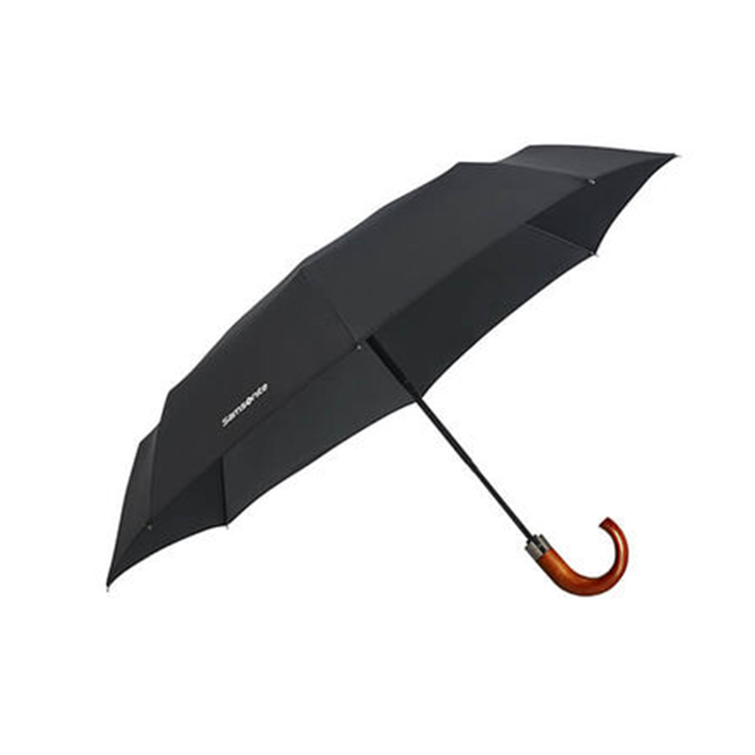 Samsonite Wood Classic S 3 Sect. Auto O/C Crook - Foldable bedrukken met logo