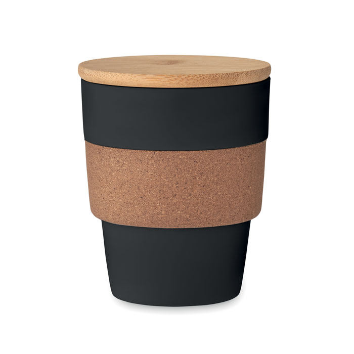 Kevin Beker in gerecycled PP 300 ml bedrukken met logo