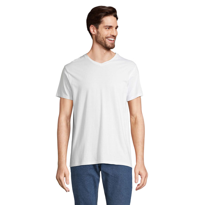 REGENT V  V-NECK T-SHIRT bedrukken met logo