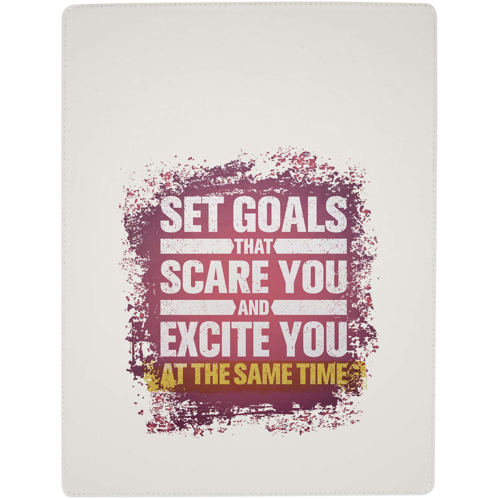 Clast A4 klembord met magnetische sluiting en RCS gerecyclede balpen (zwarte inkt) bedrukken met logo