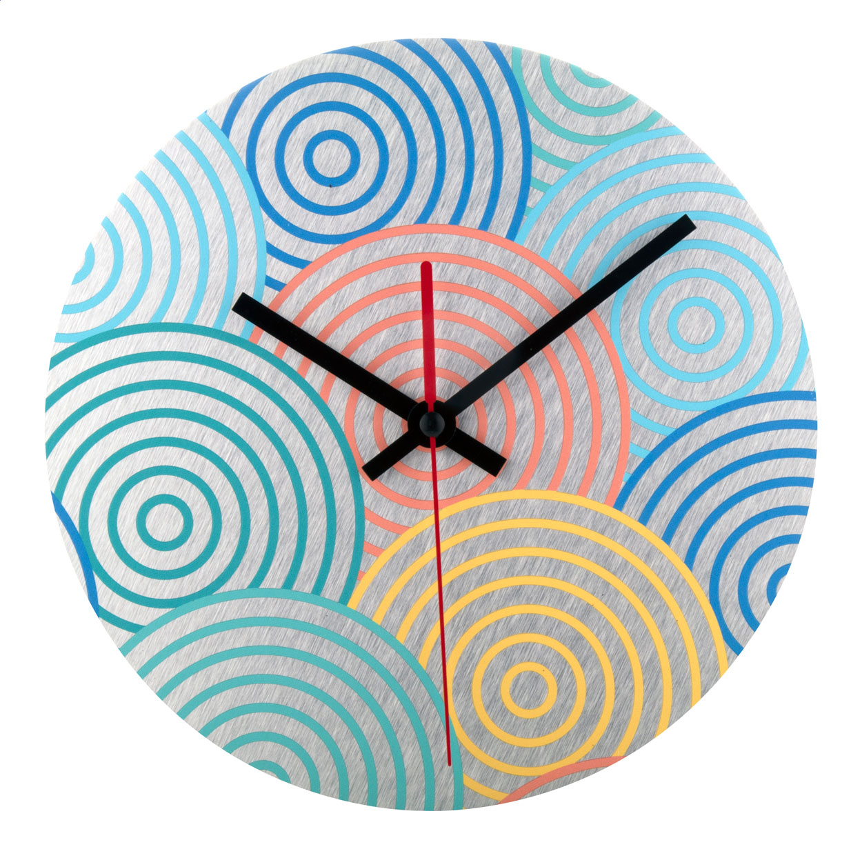 wandklok bedrukken met logo