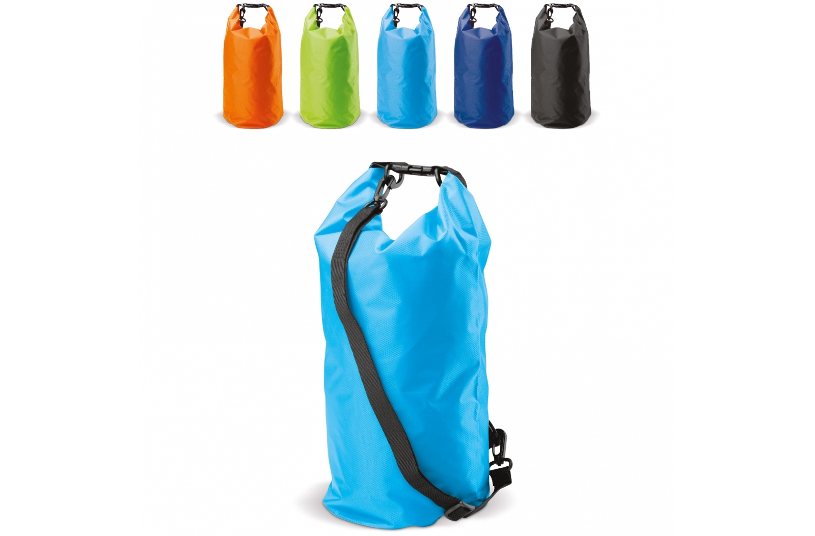 Waterwerende tas 10L IPX6 bedrukken met logo