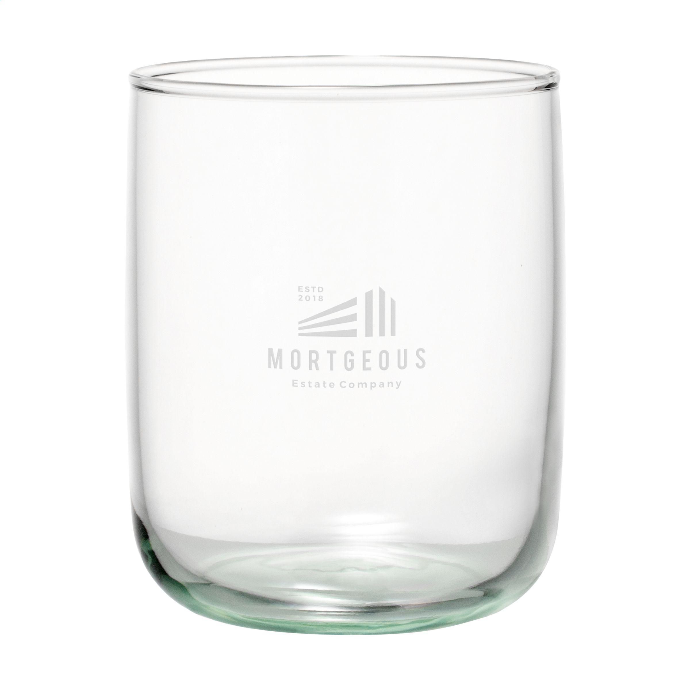 Rebottled® Curve 100% recycled bedrukken met logo