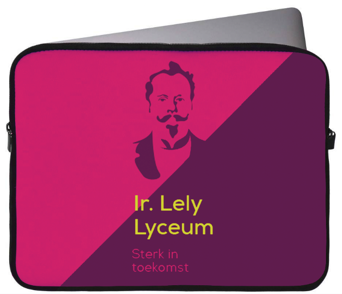 Custom laptop sleeve 15,6” bedrukken met logo