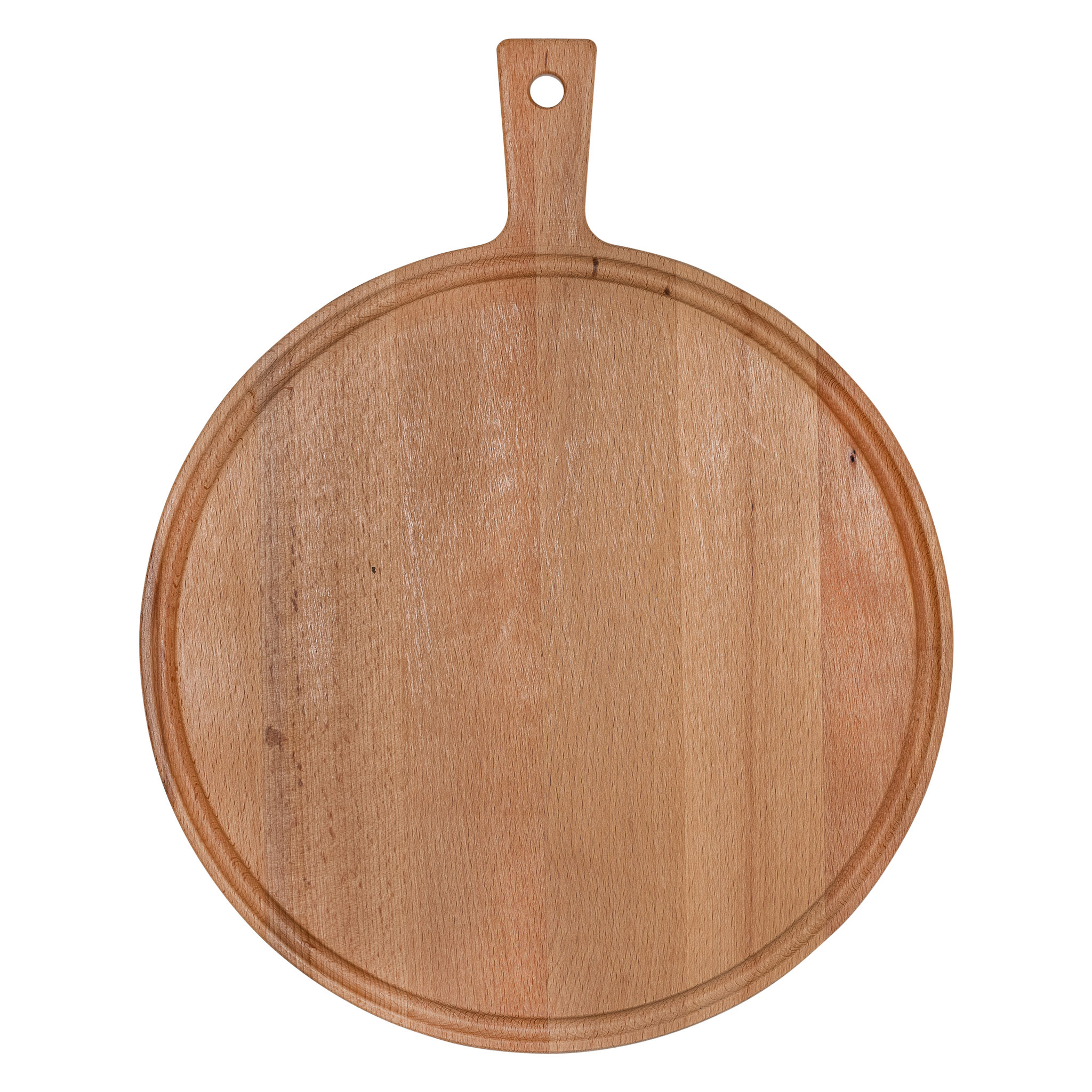 Borrelplank Beukenhout Rond (Ø 35 cm) bedrukken met logo