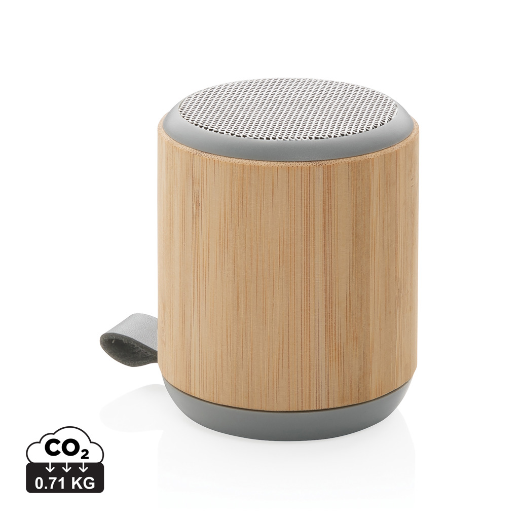 Sonic BambooSound 3W speaker bedrukken met logo