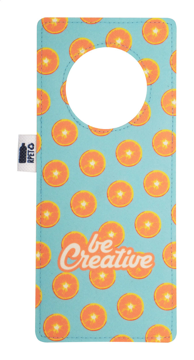 custom made deurhanger bedrukken met logo