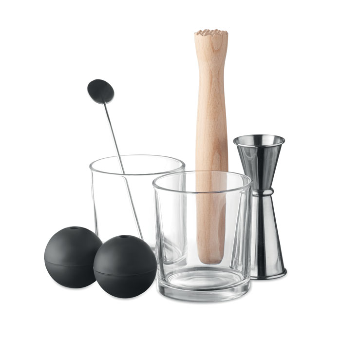 Veylie Set van 7 stuks cocktailset bedrukken met logo