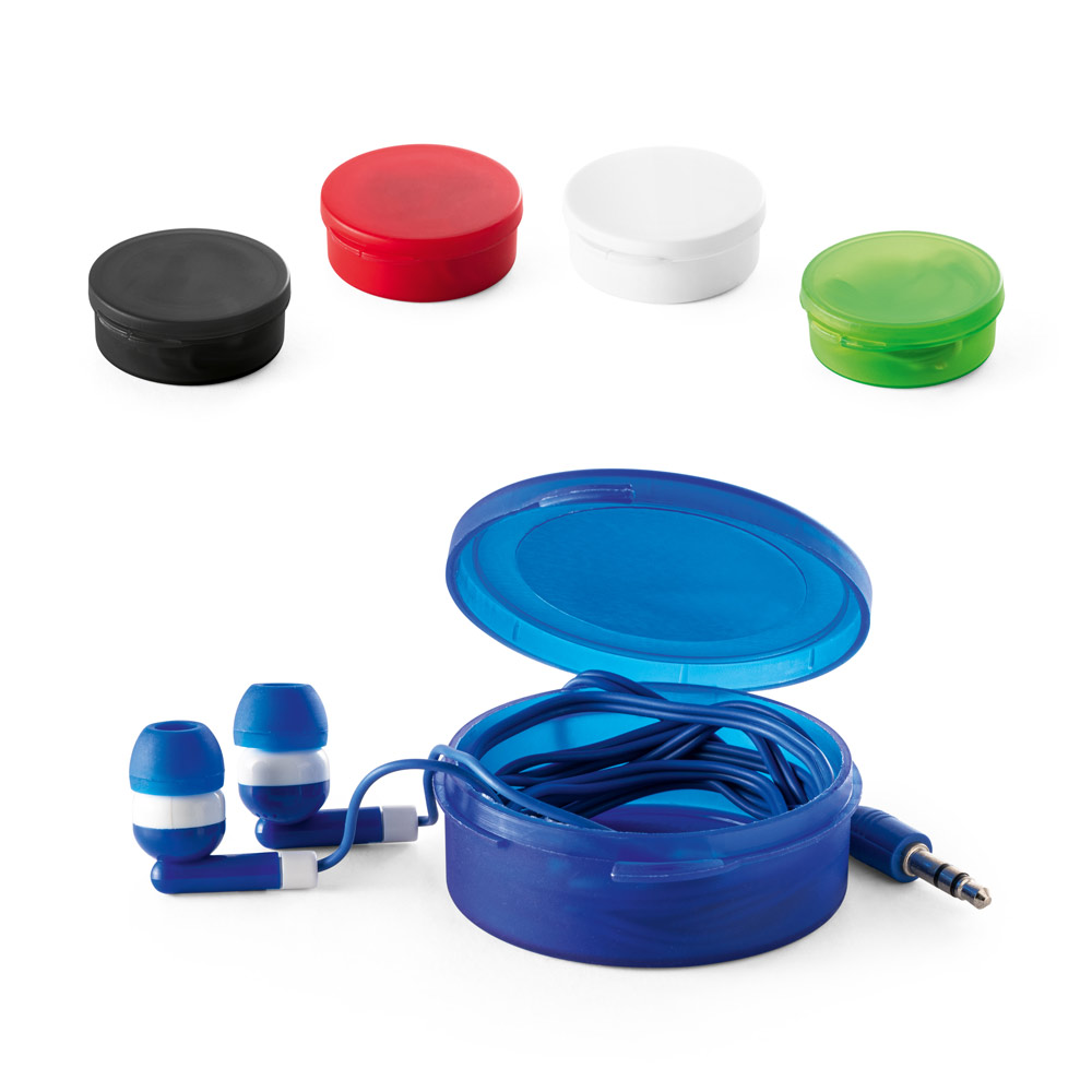 GERMAIN. Koptelefoon met 1.2 meter ABS-kabel bedrukken met logo