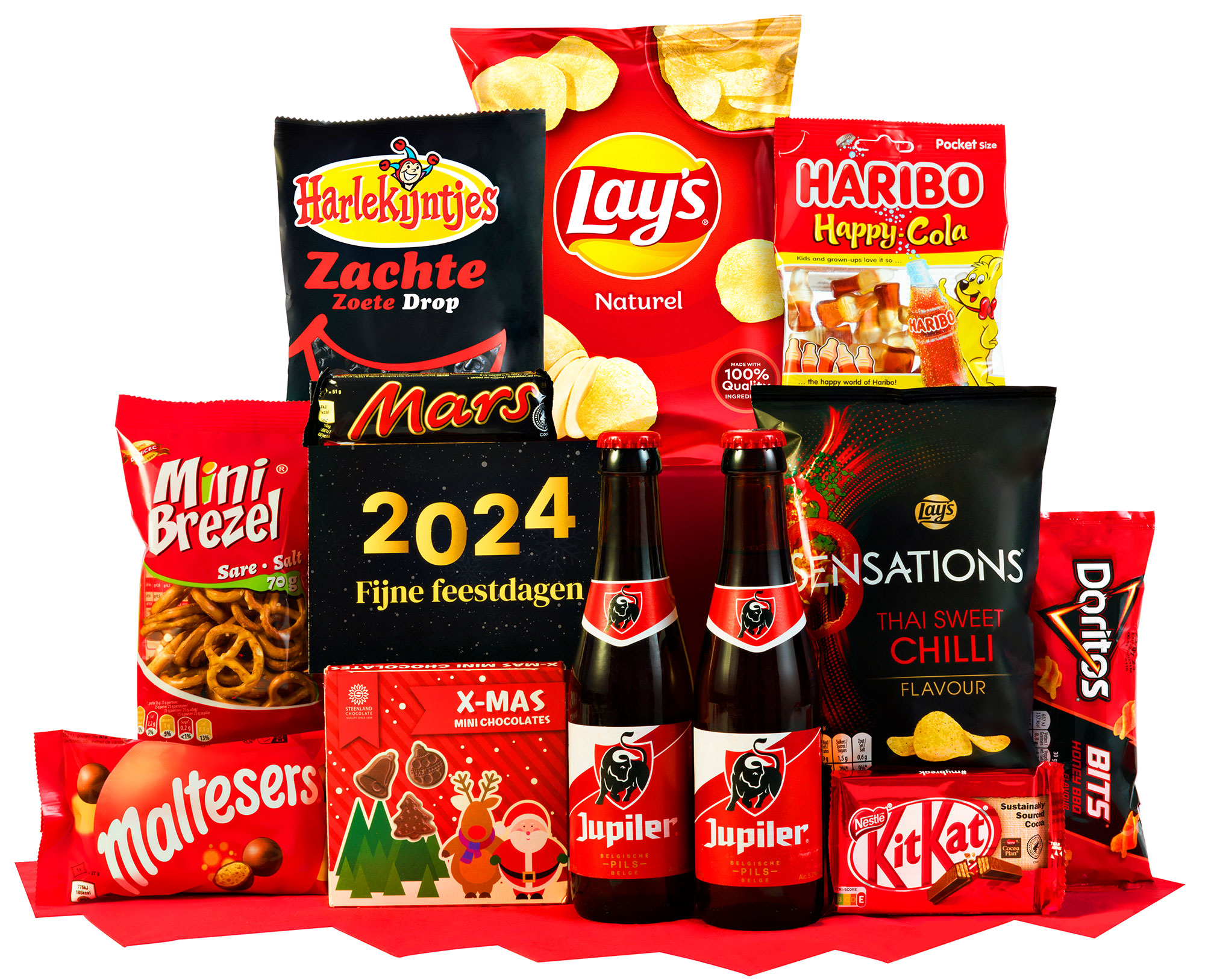 Prachtige kerst bedrukken met logo