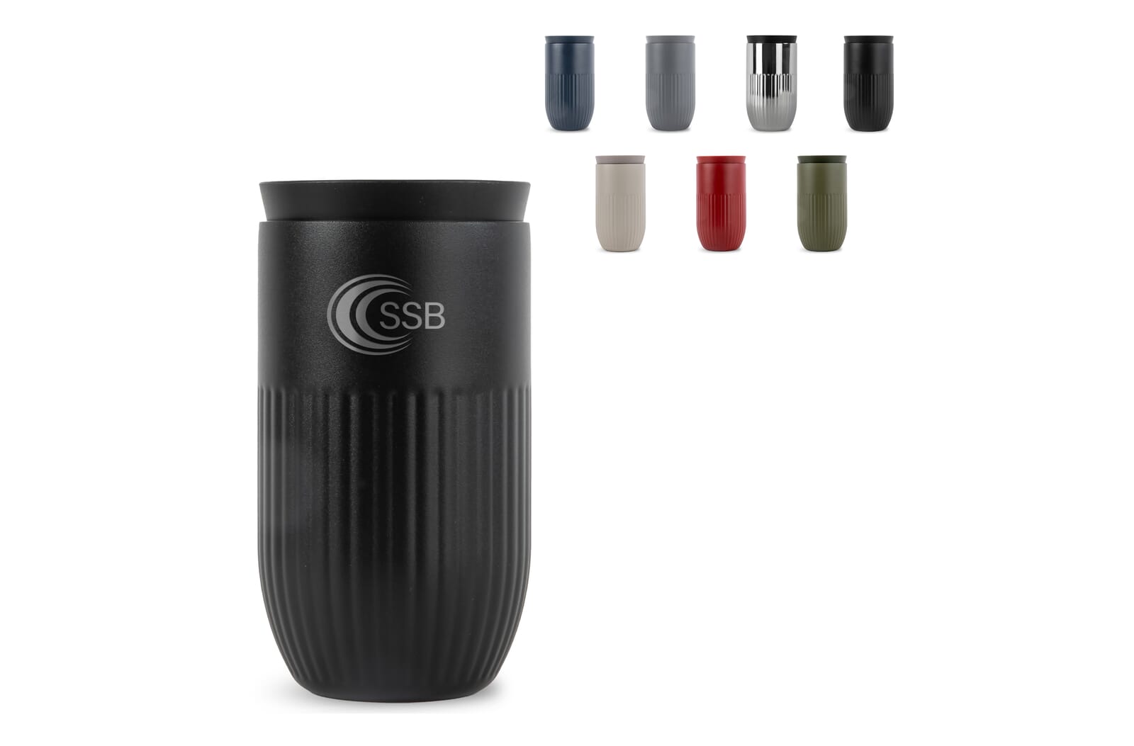 Sagaform Tova isolatie mok, 320ml lekvrij en vaatwasserbestendig bedrukken met logo