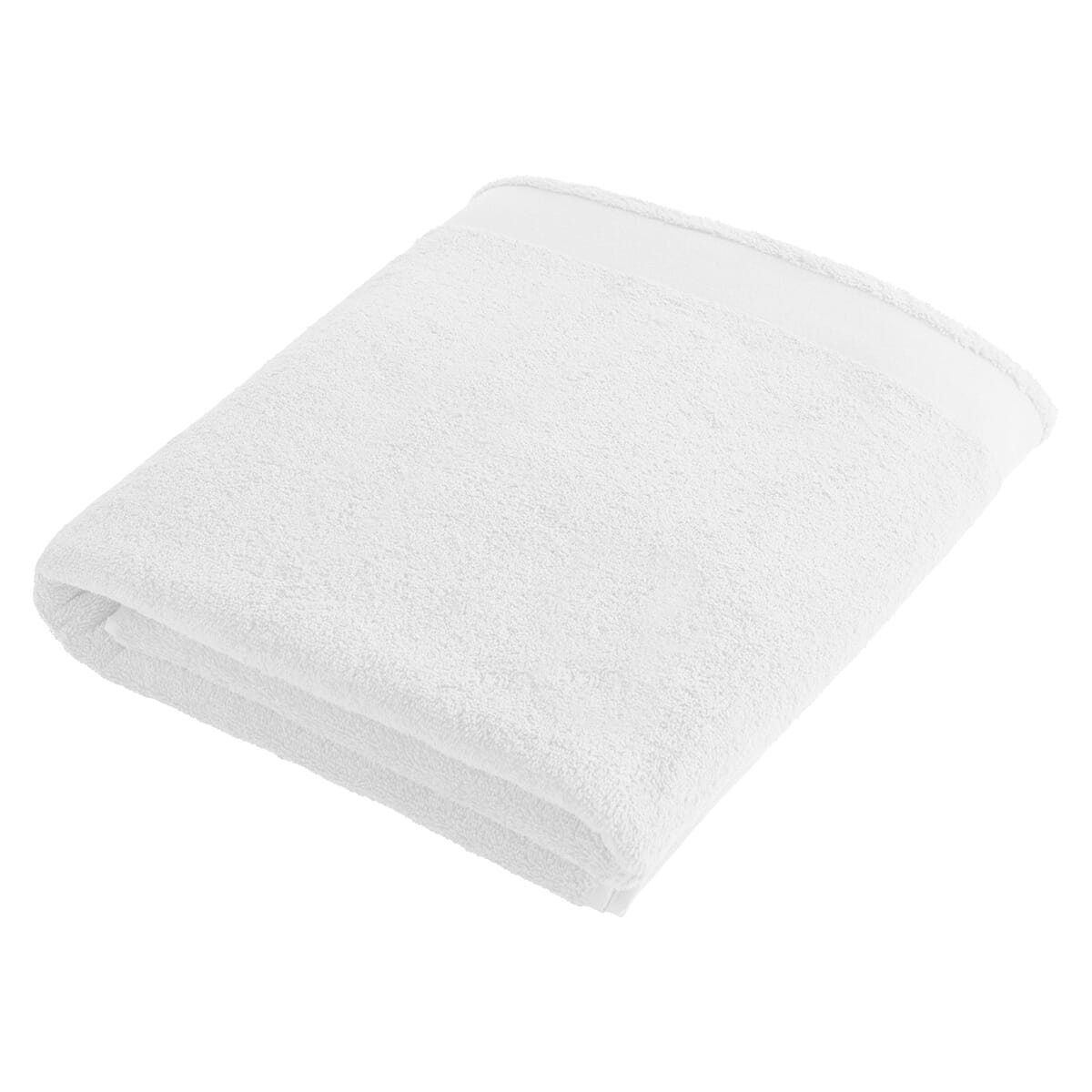 Organic strandhanddoek 180 x 100 cm (500 gr/m2) bedrukken met logo