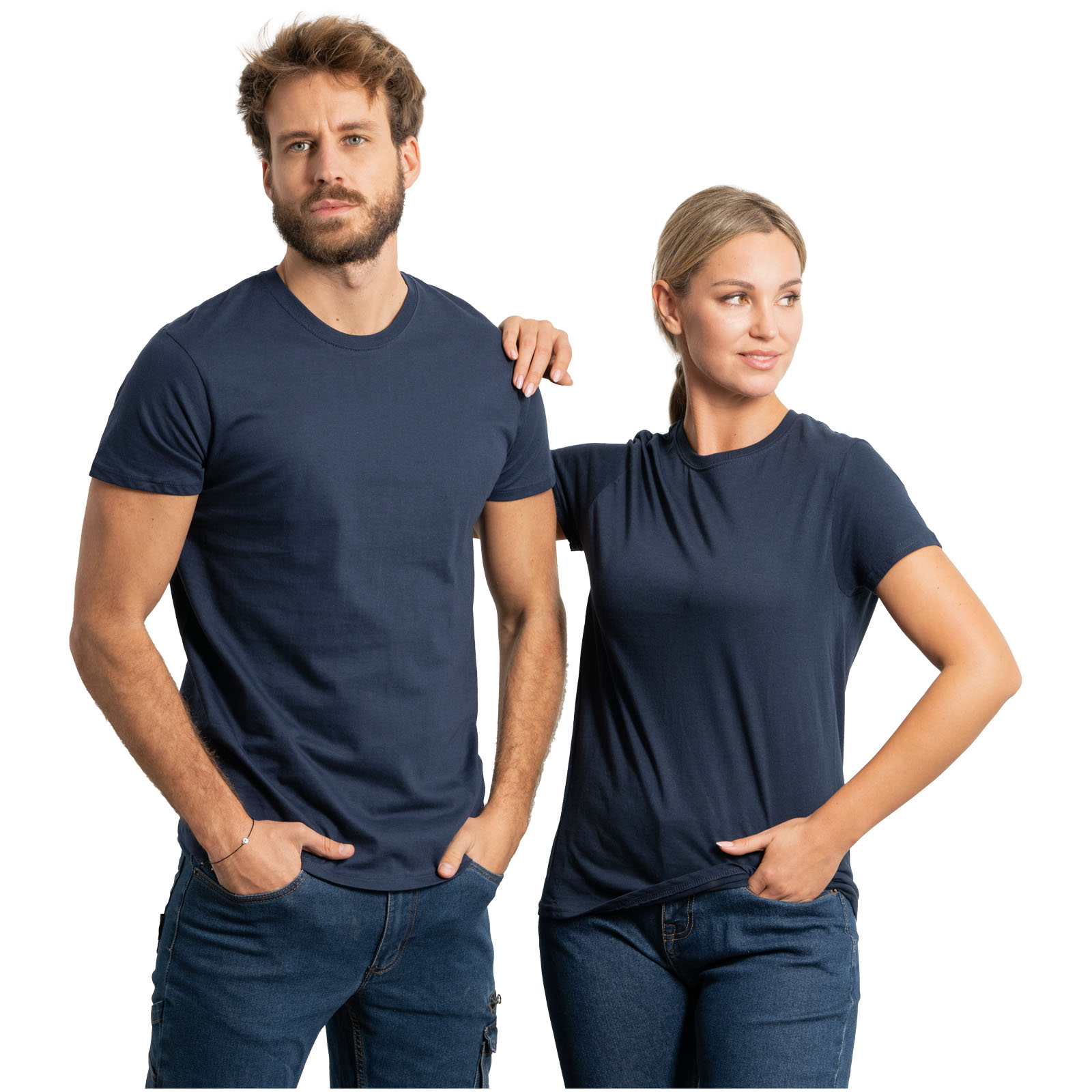 Unisex T-shirt met korte mouwen (150g/m²) bedrukken met logo