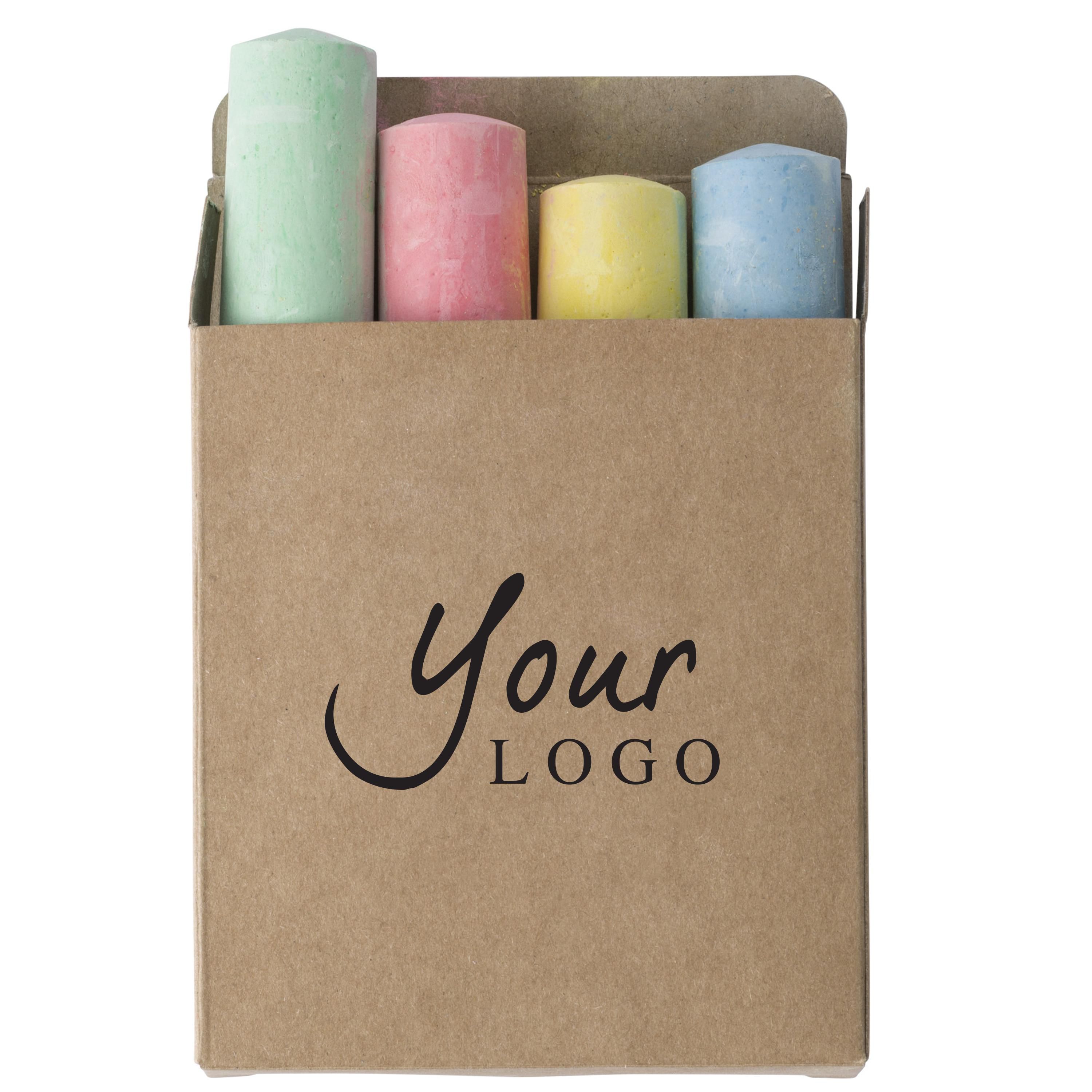 ColourChalk stoepkrijt bedrukken met logo