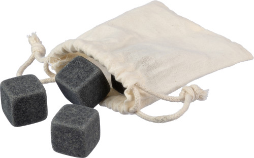 Stenen ijsklontjes set Jens bedrukken met logo