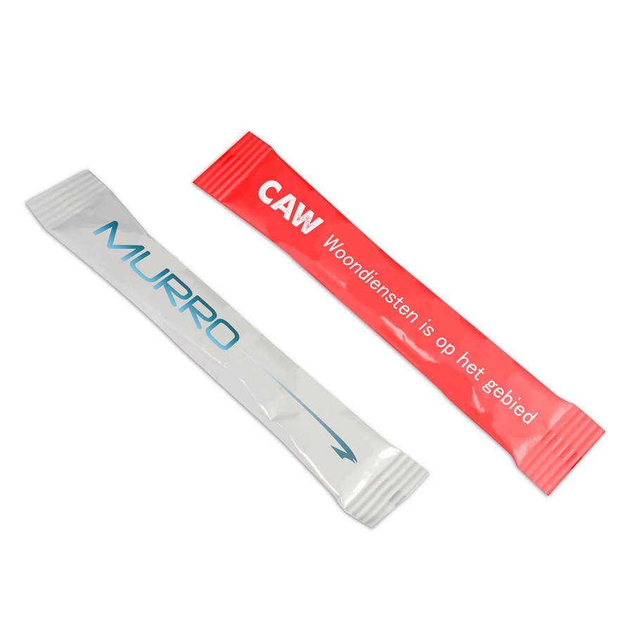 Suiker sticks bedrukken met logo