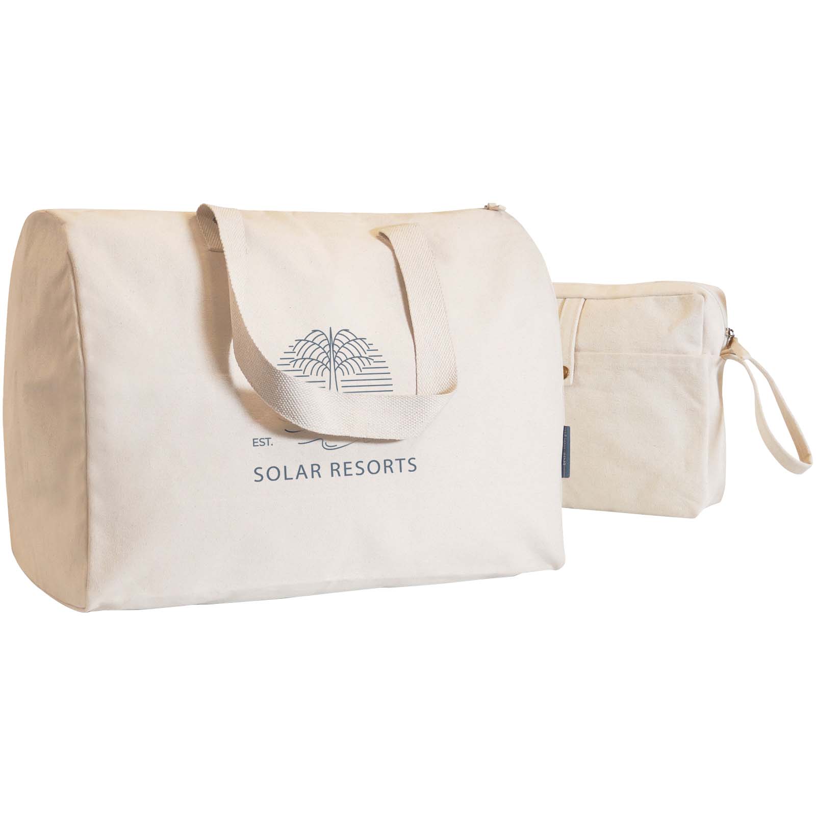 Citizen Green Combio organische katoenen reistas en pouch bedrukken met logo