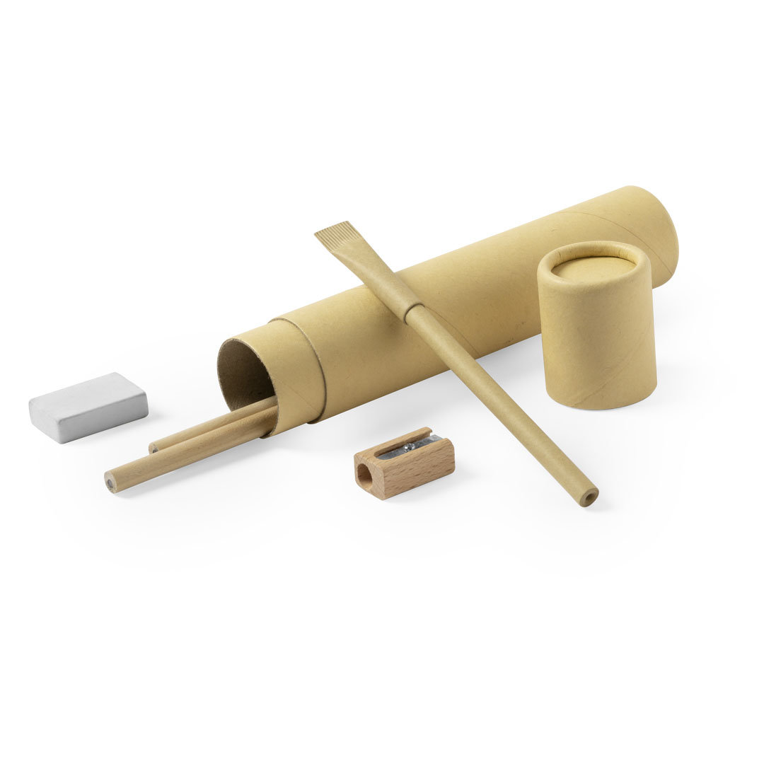 CartonTube 5-in-1 tekenset bedrukken met logo