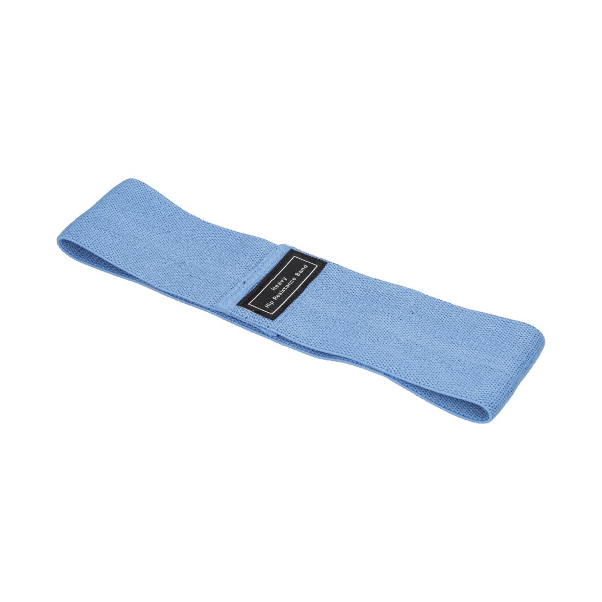 Powerbands Resistance hoge weerstand, blauw bedrukken met logo