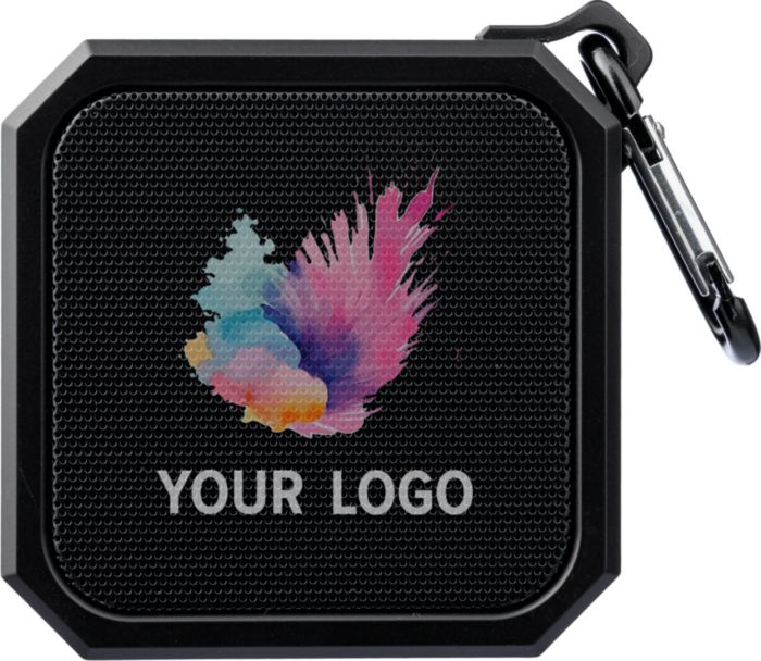 Gerecycled ABS luidspreker Lori bedrukken met logo