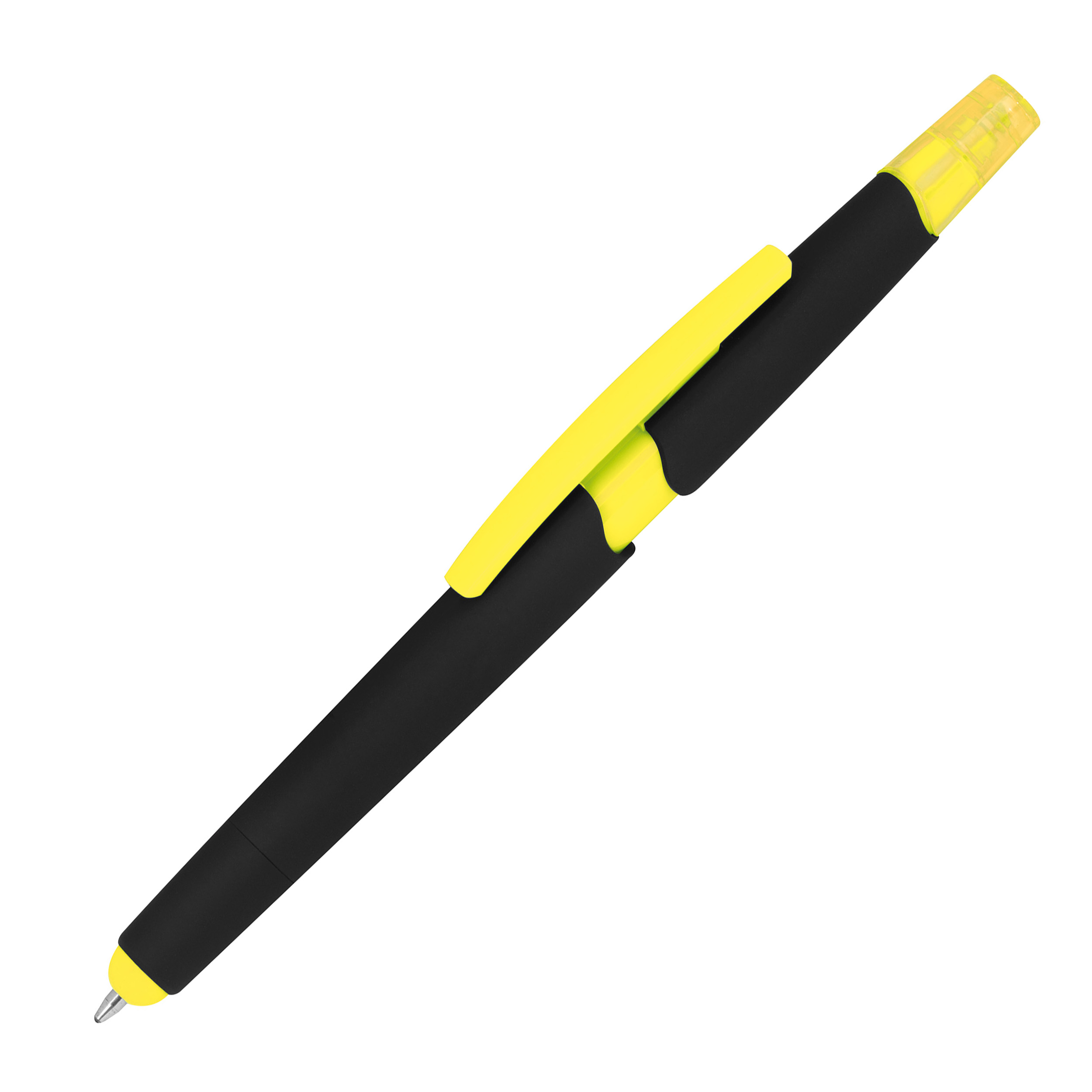Farwell Pen met een tektstmarker bedrukken met logo