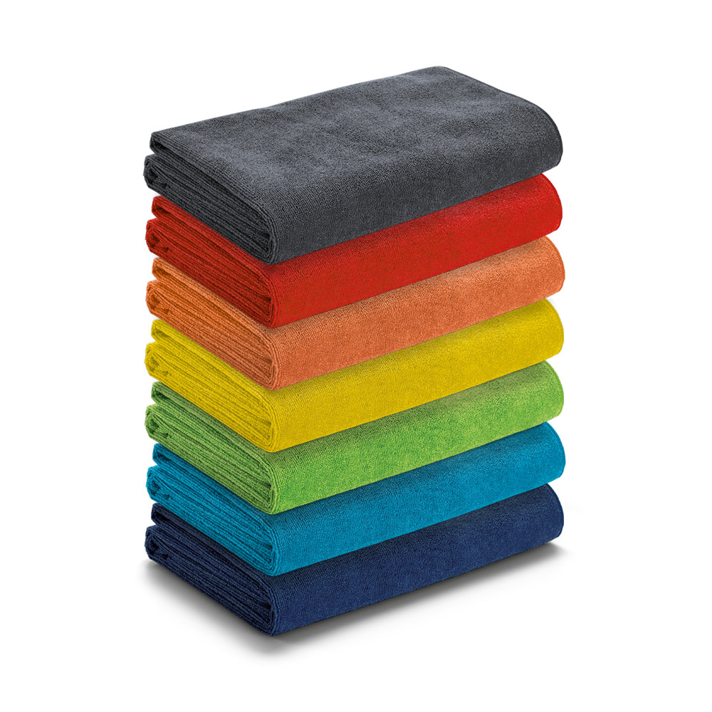 CALIFORNIA. Microvezel strandlaken (250 g/m²) bedrukken met logo