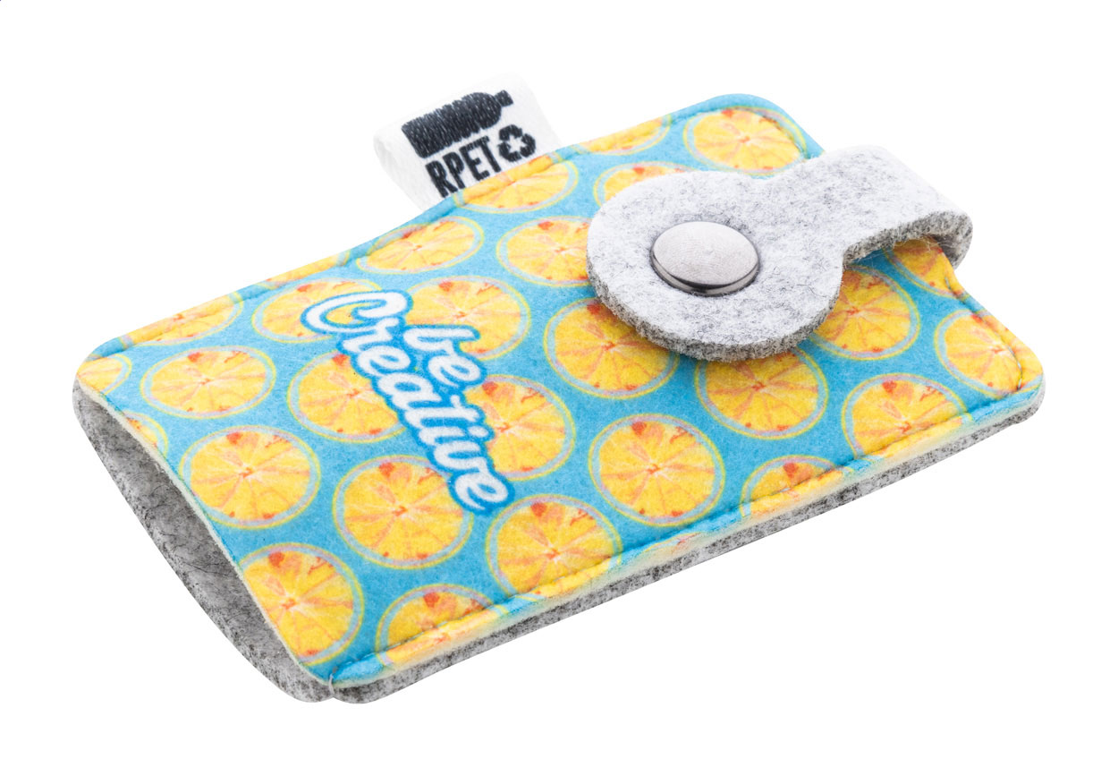 Custom made sleutelhanger etui bedrukken met logo