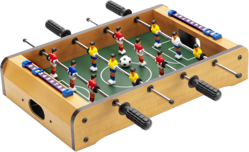Mini tafelvoetbal spel bedrukken met logo